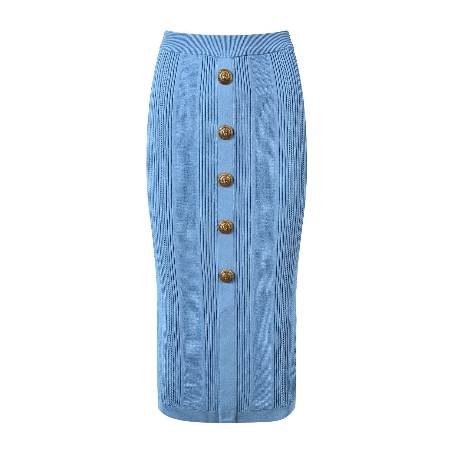 Top skirt temperament knit suit