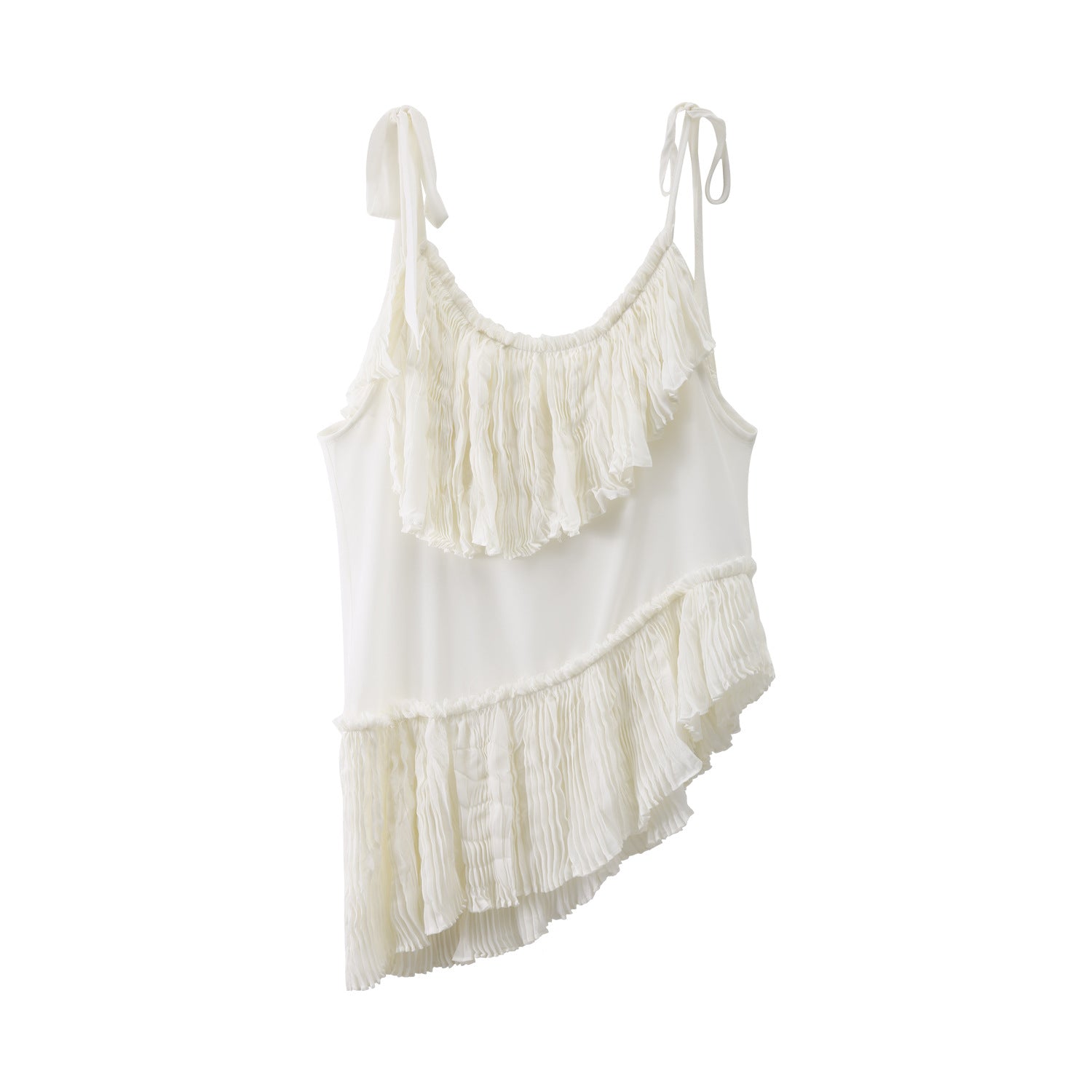 Sleeveless top white