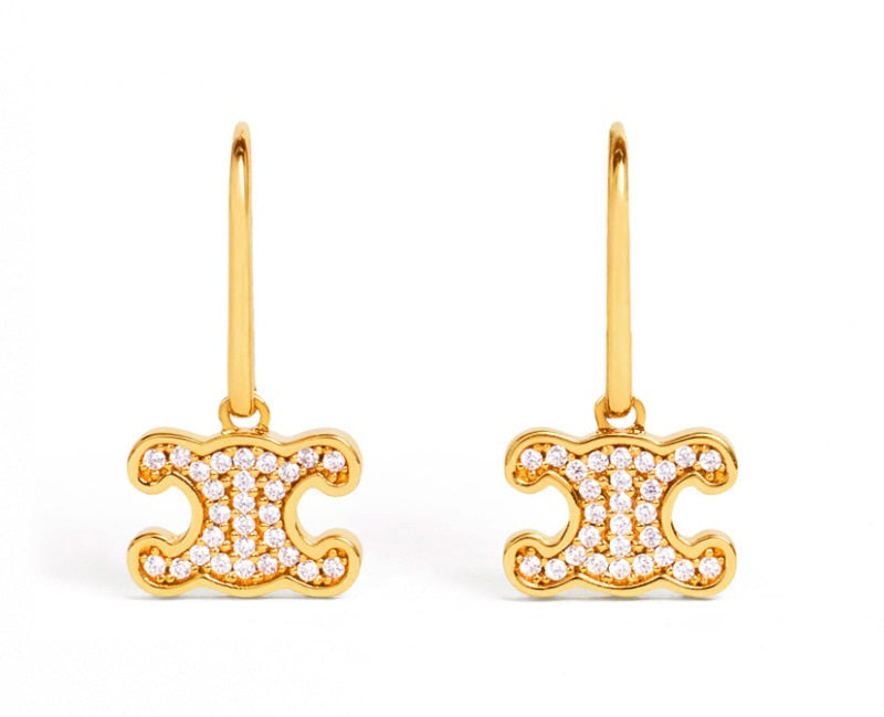 CELINE triumphal Arch Earrings