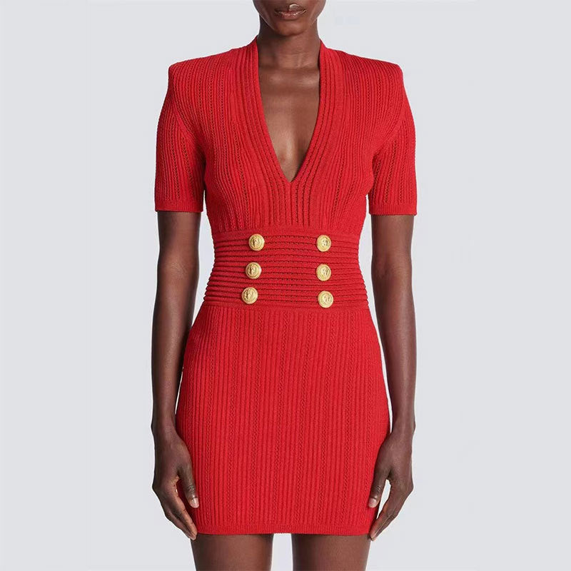 New high-end slim hip skirt