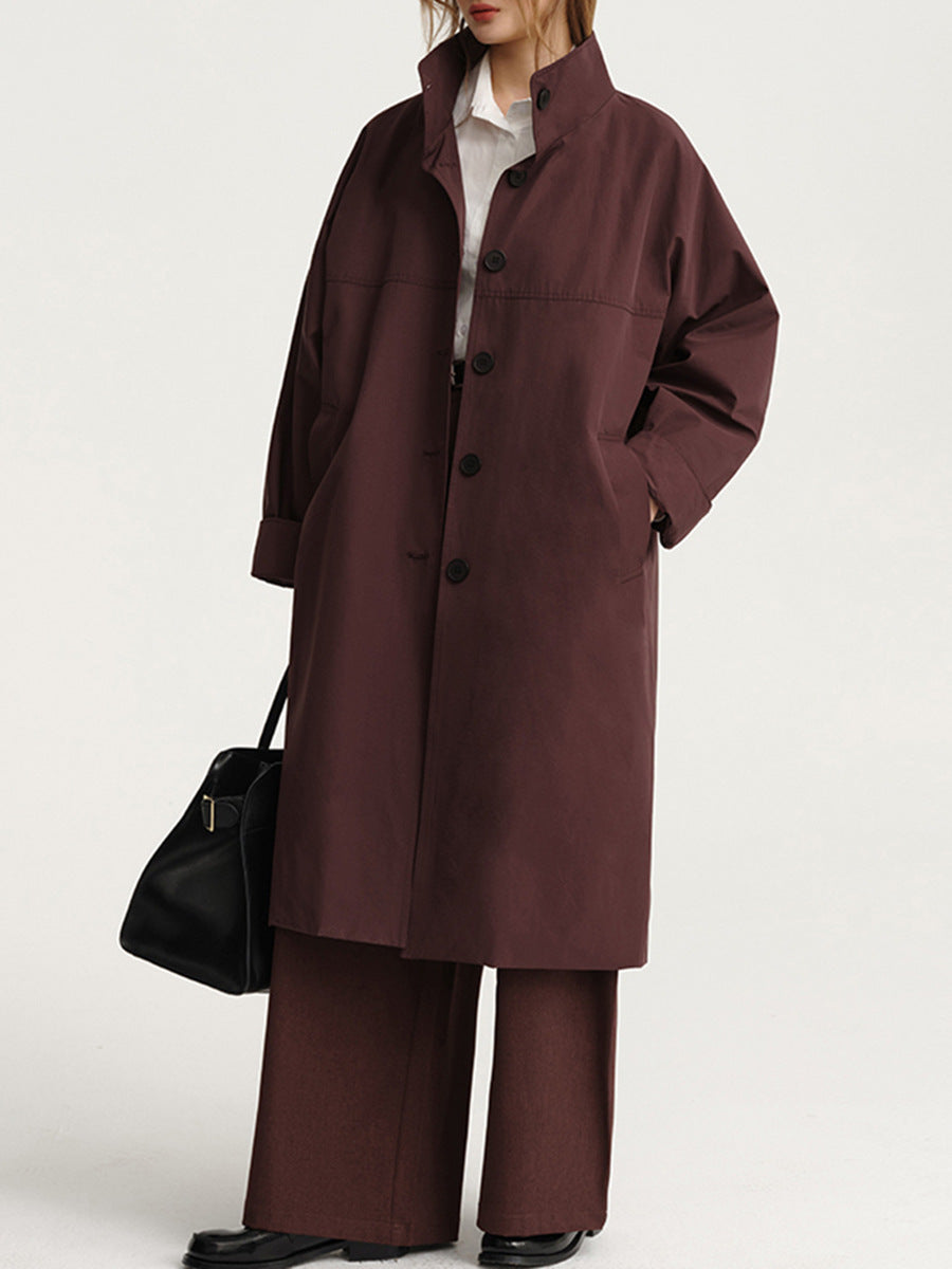 Stand-up collar jacket