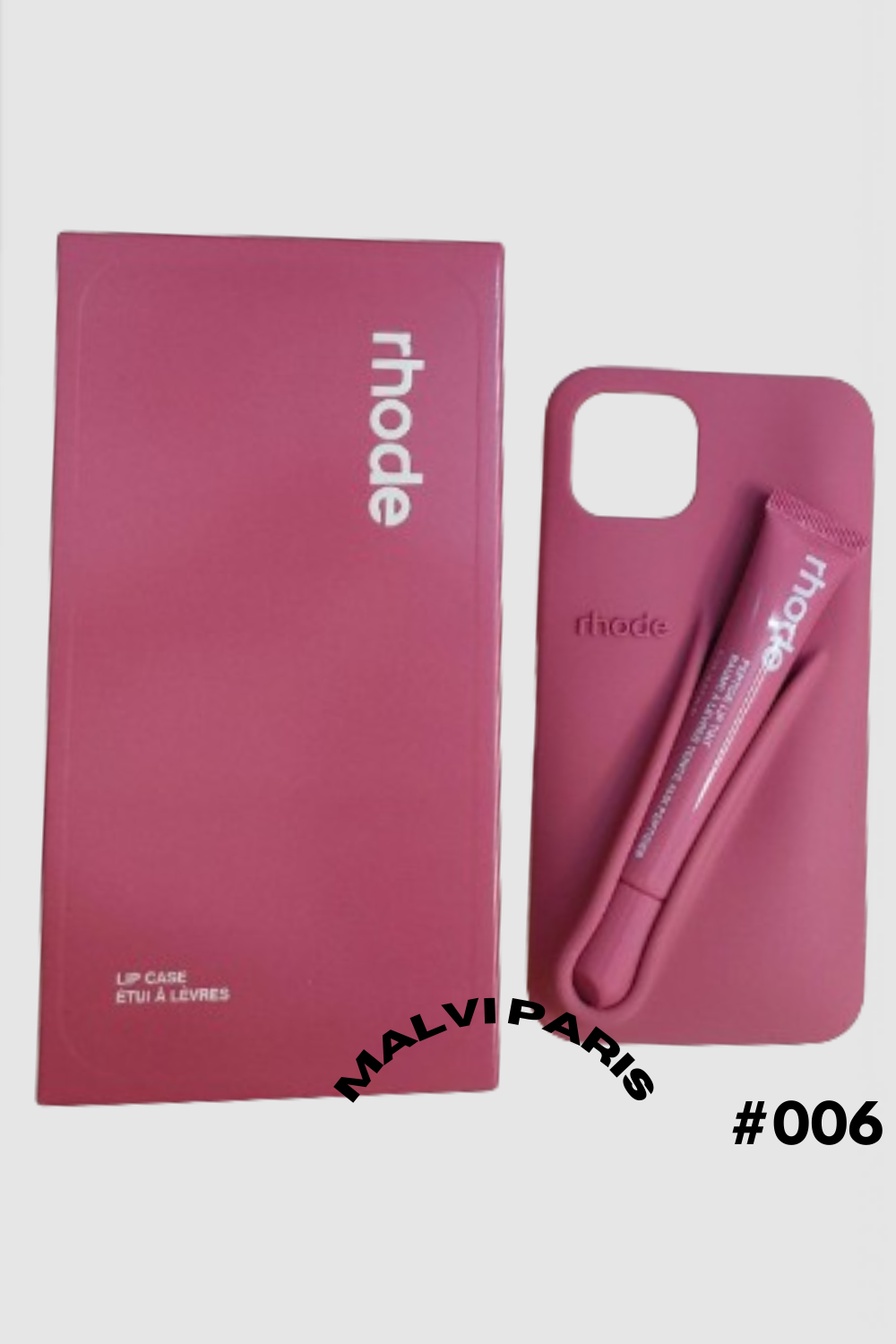 Rho DUO GIFT SET IPHONE 11 /12 CASE + LIPGLOSS – Toast, Ribbon, Raspberry Jelly & Espresso