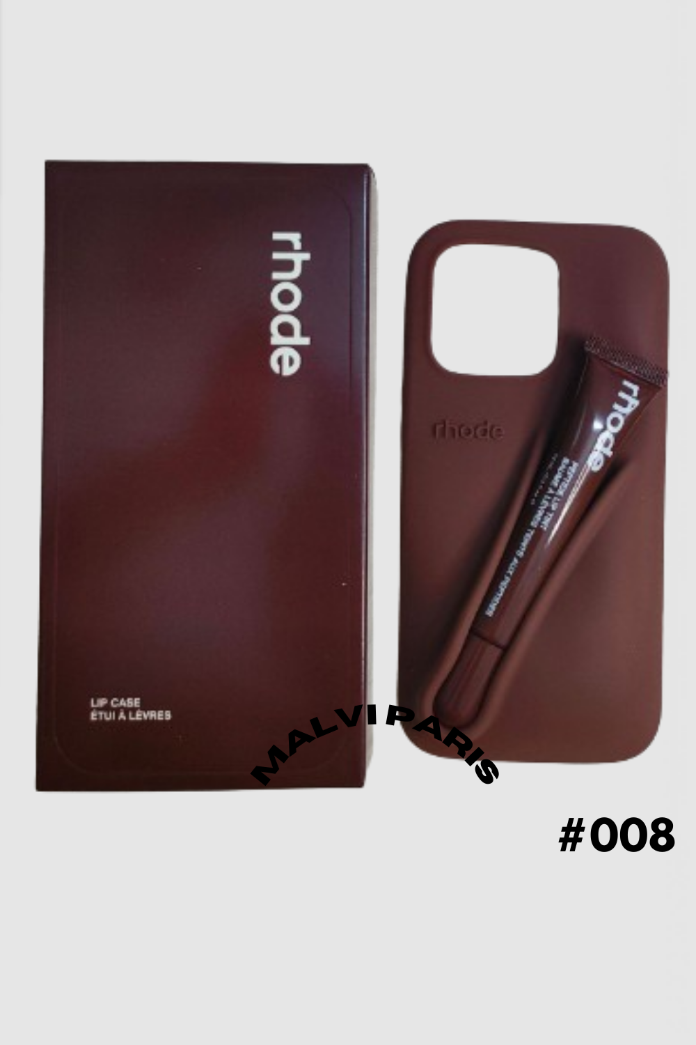 Rho DUO GIFT SET IPHONE 11 /12 CASE + LIPGLOSS – Toast, Ribbon, Raspberry Jelly & Espresso