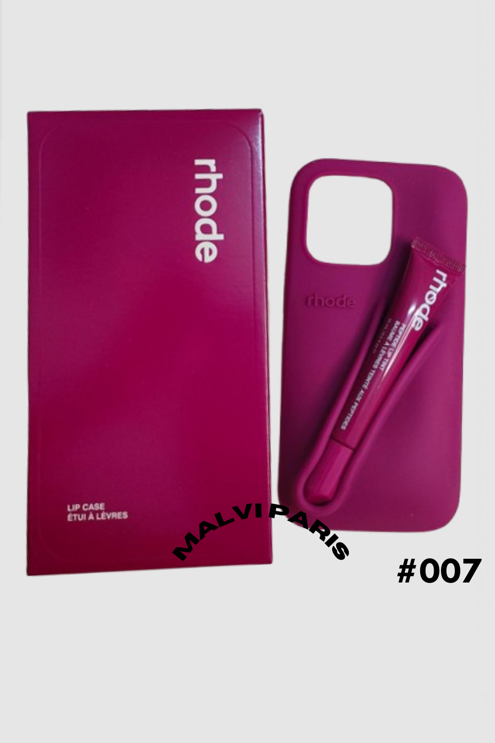 Rho DUO GIFT SET IPHONE 11 /12 CASE + LIPGLOSS – Toast, Ribbon, Raspberry Jelly & Espresso