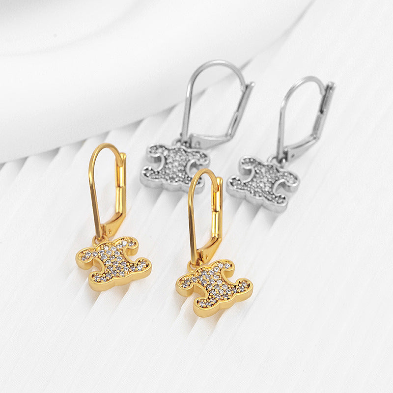 CELINE triumphal Arch Earrings