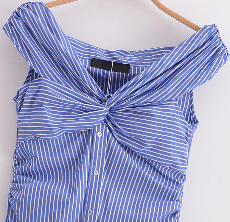 Za Off-the-Shoulder Design Dress