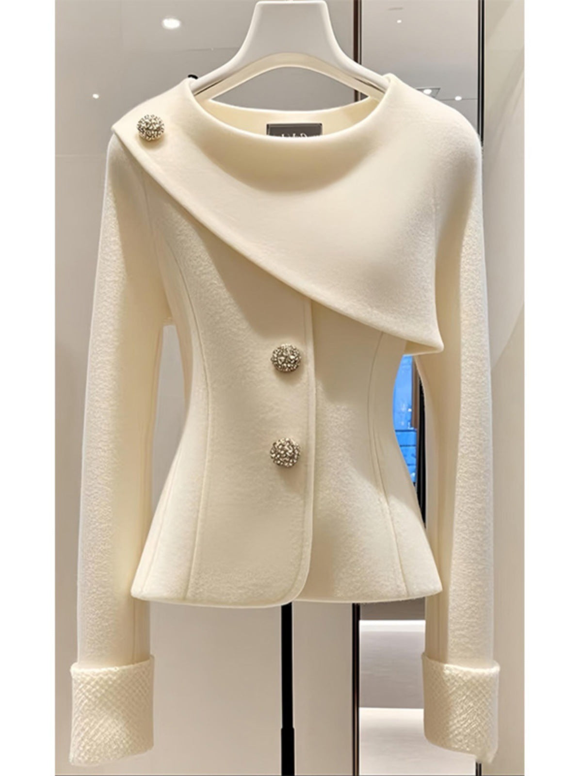 Polo Collar Blazer