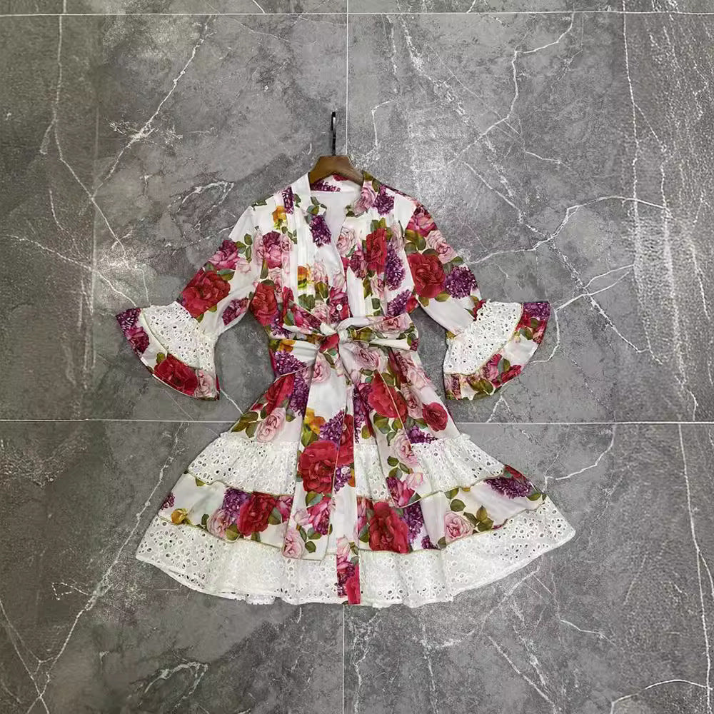 French Resort Spring Dress