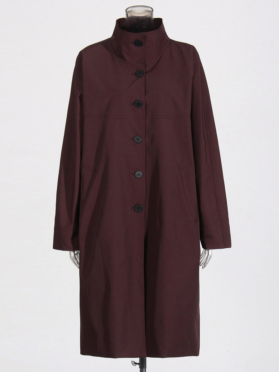 Stand-up collar jacket