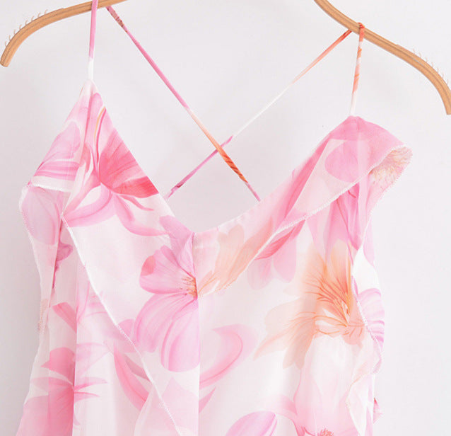 Zar Backless Slip Dress