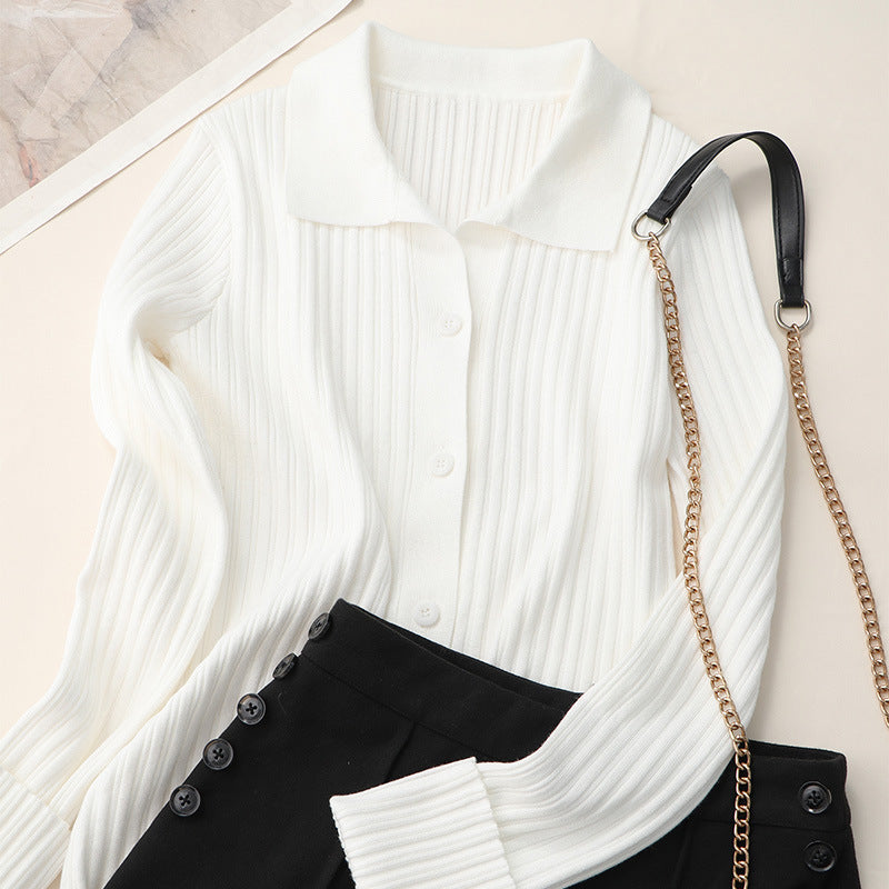 Long-sleeved bottoms, knit sweaters, pullovers, thin tops