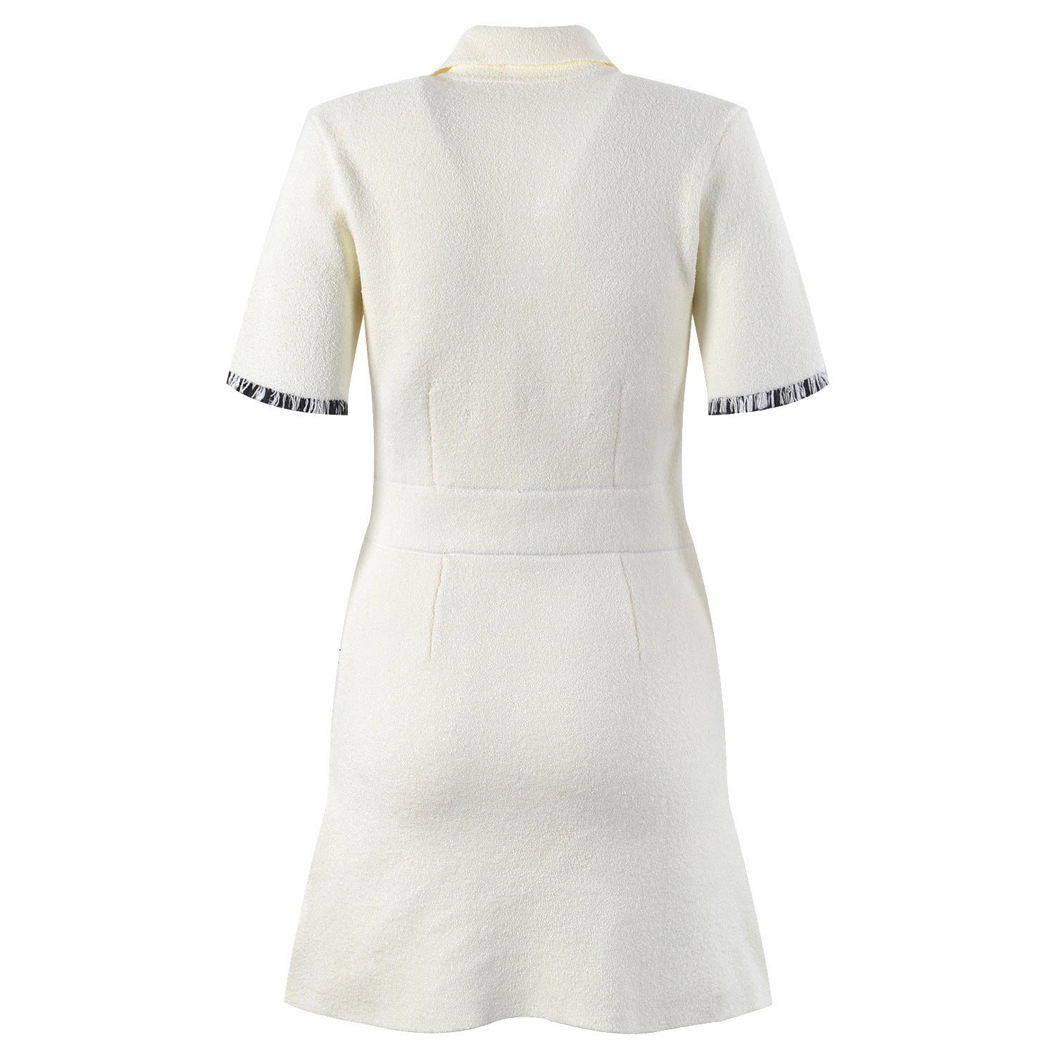 French temperament celebrity thin polo neck skirt