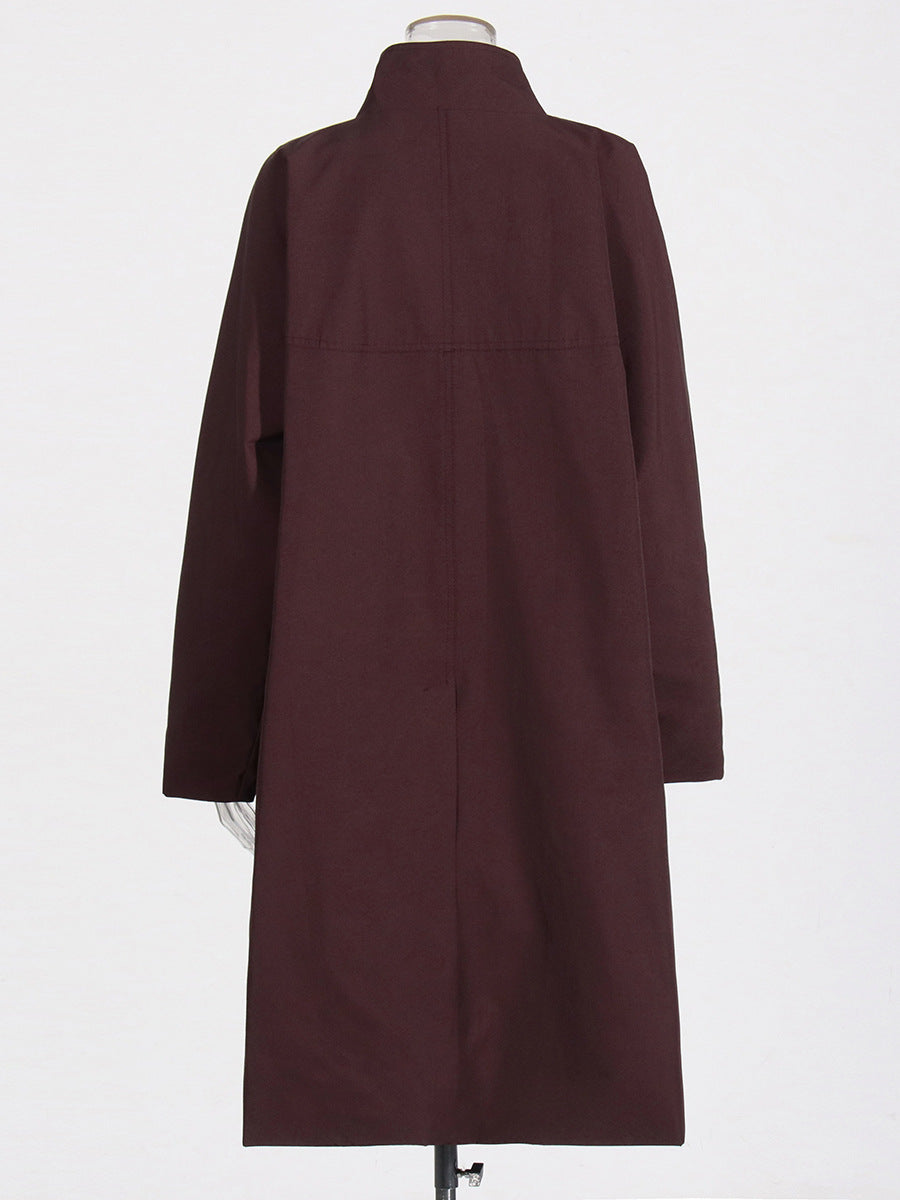 Stand-up collar jacket
