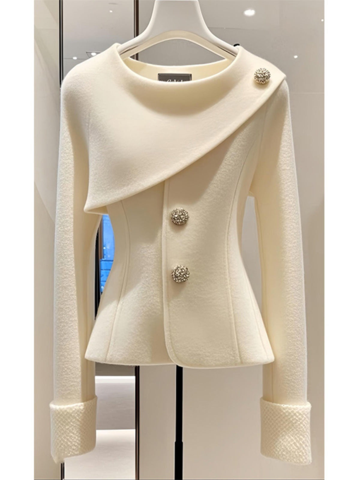 Polo Collar Blazer