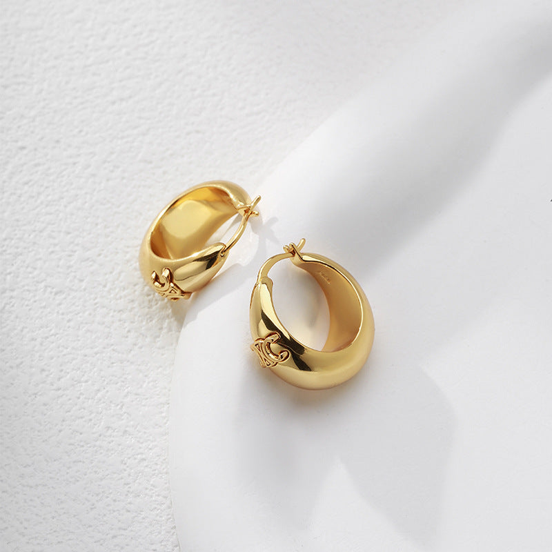 Celin Arch New Enamel Glaze Earrings