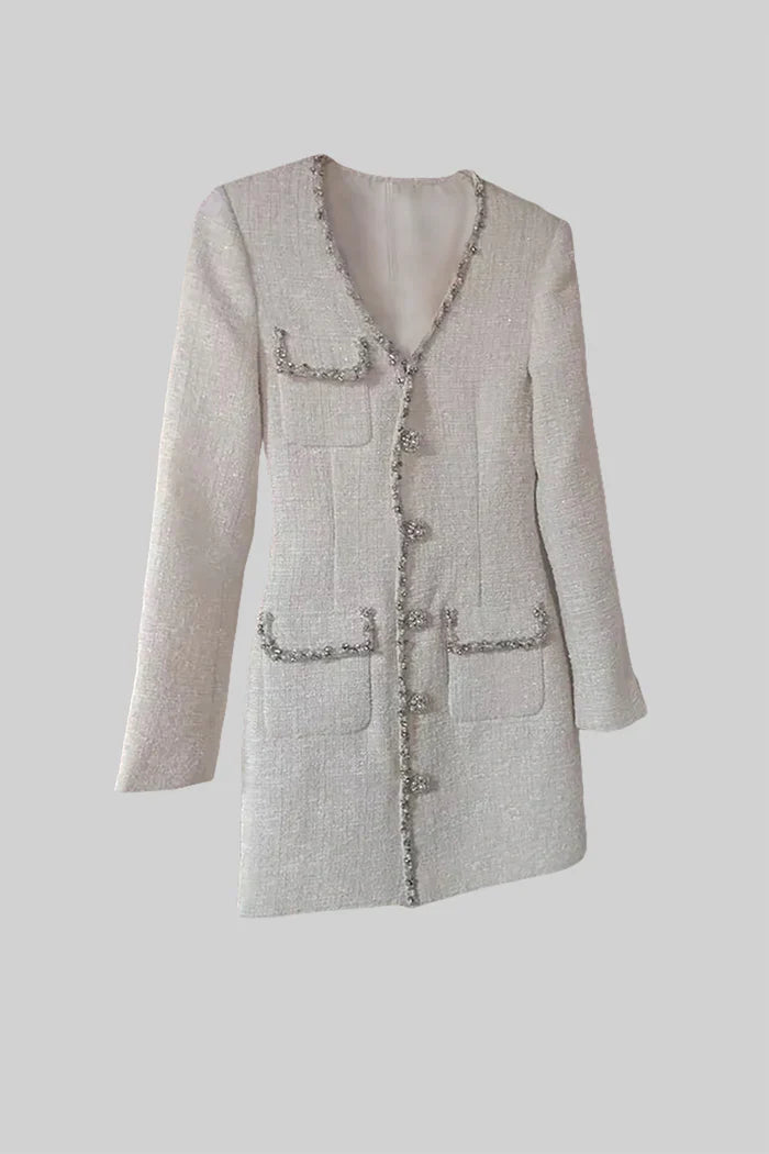 Modern Tweed Blazer
