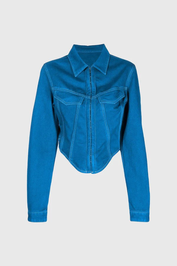 Short Jacket with Hooks
