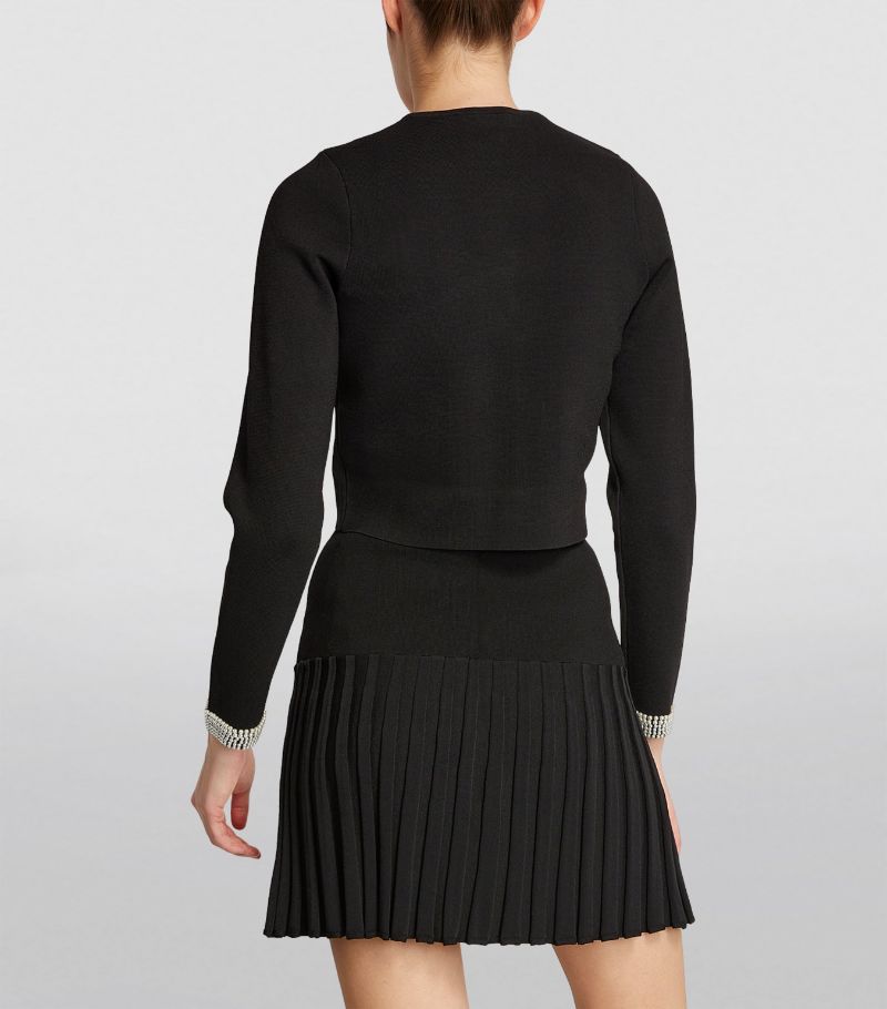 SANDRO Bead-Trim Cardigan