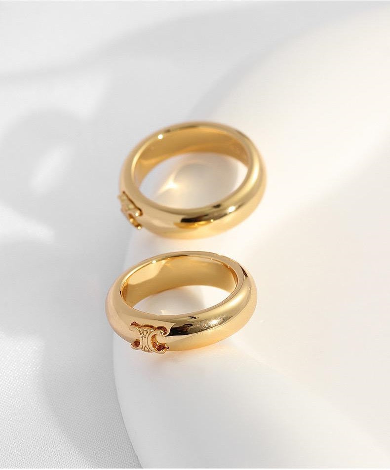 Celine Plain circle ring