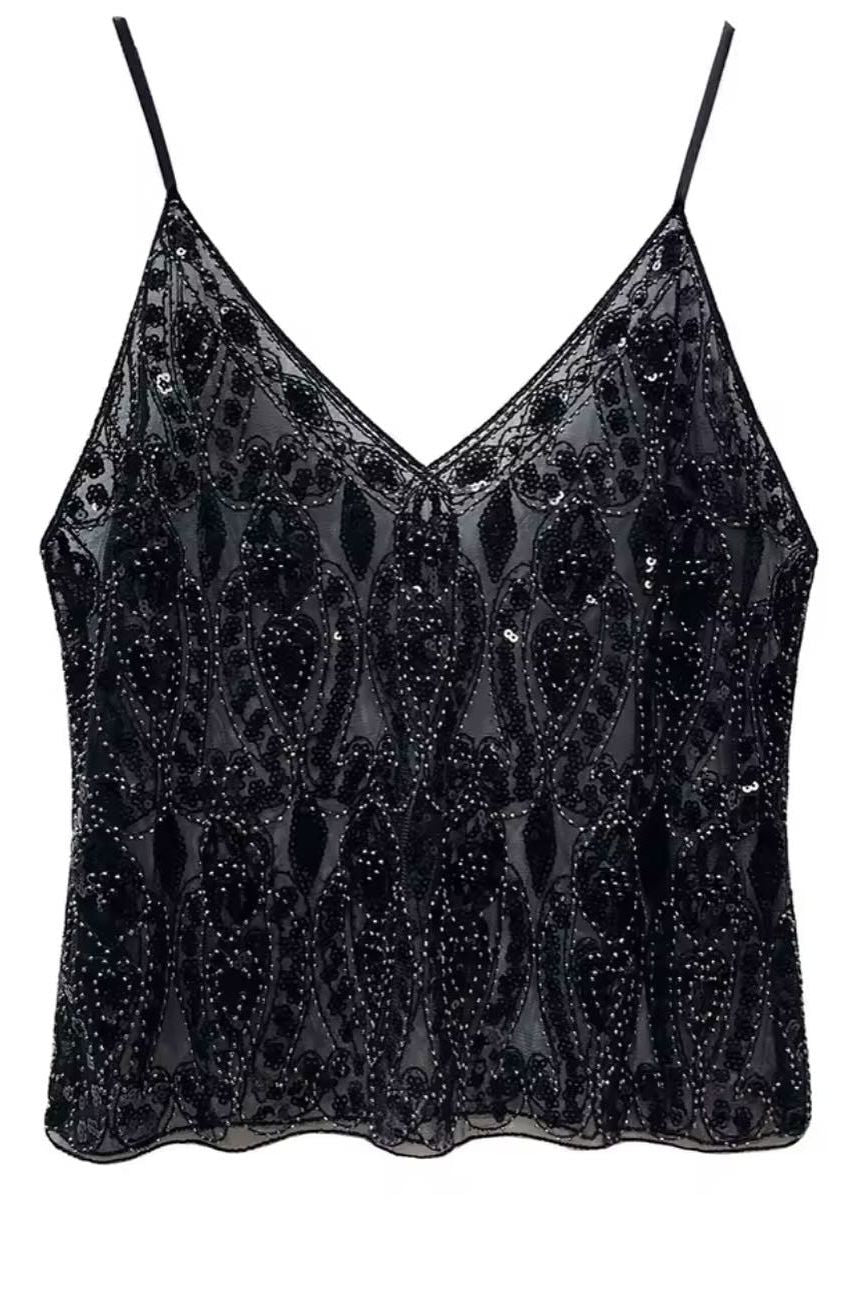 Isla - Sequin Top