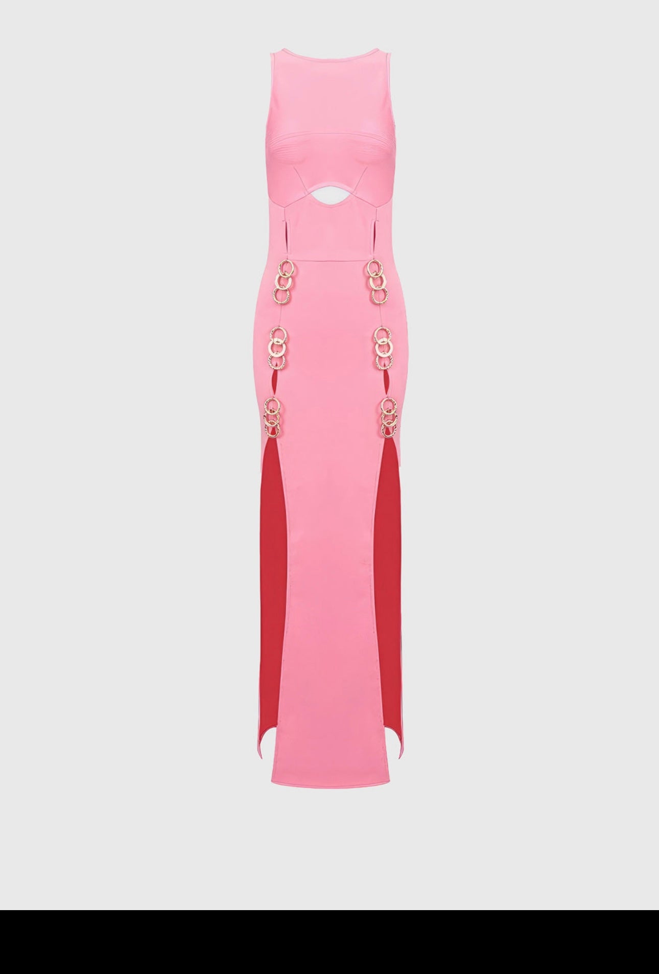 ALICE High Slits MAXI DRESS - Pink