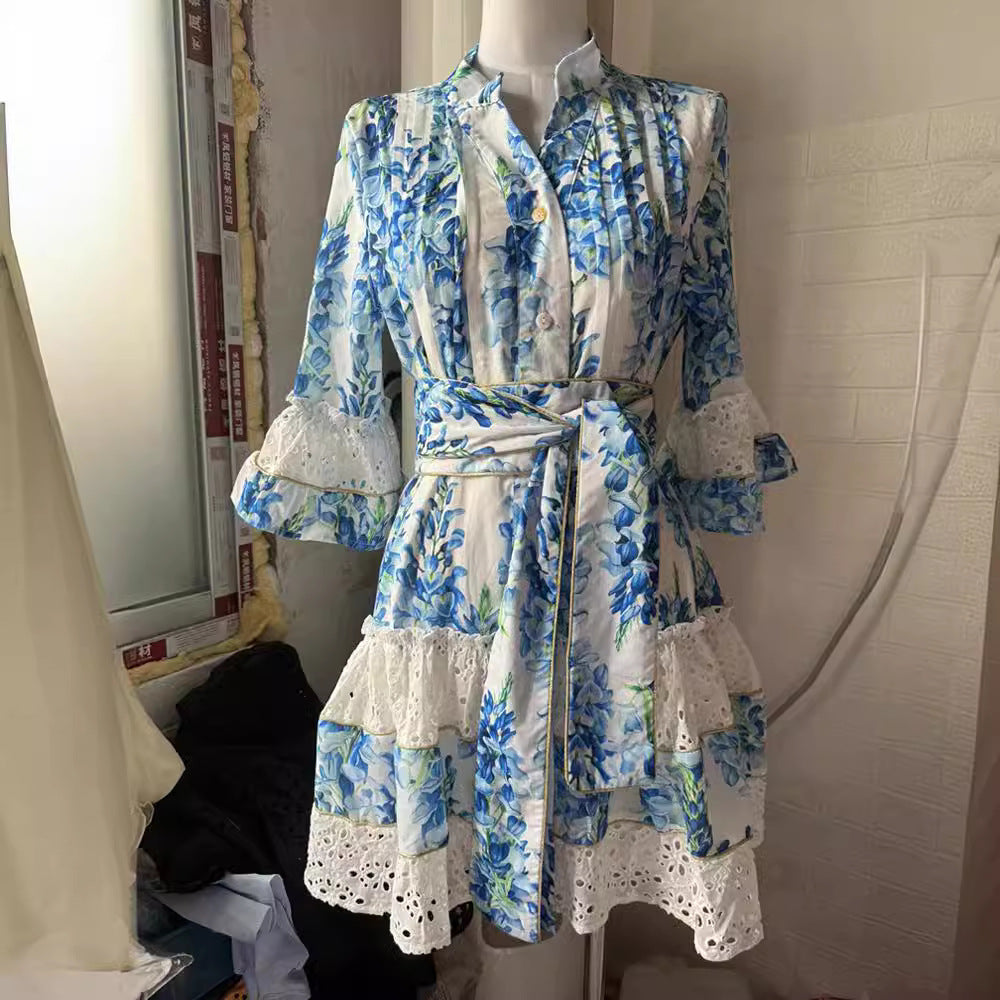 French Resort Spring Dress