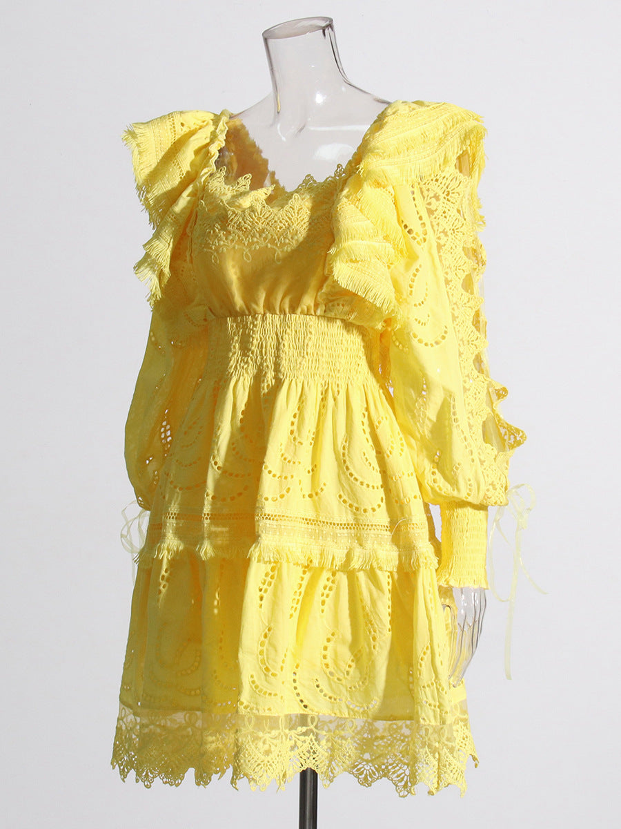 High Waist Cropped dress