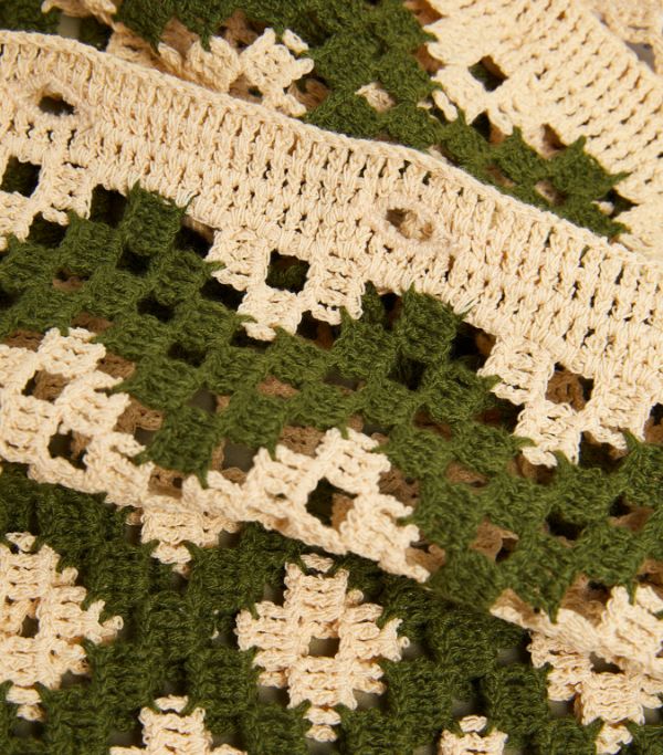 SANDRO Crochet Sleeveless Cardigan