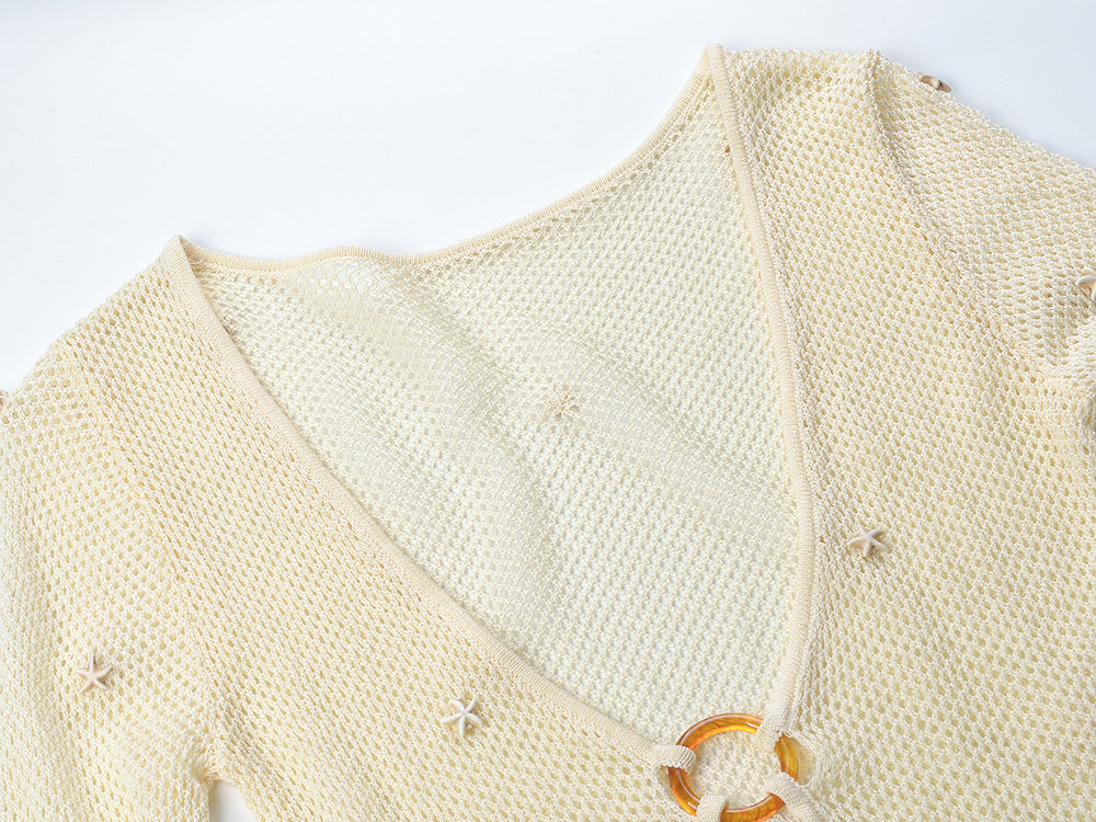 Self maxi Dress white