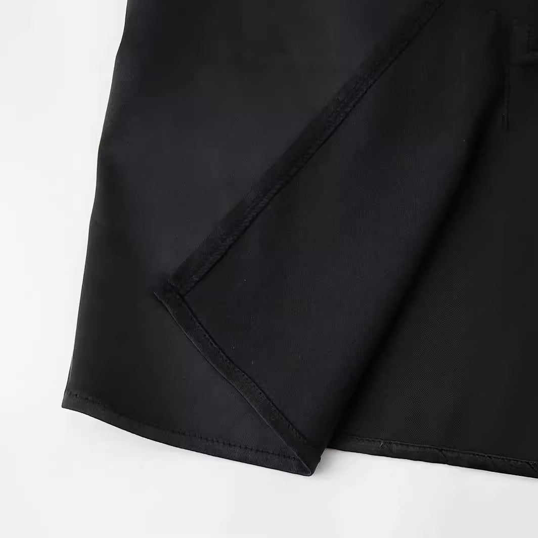 Zar Satin Texture Maxi Dress