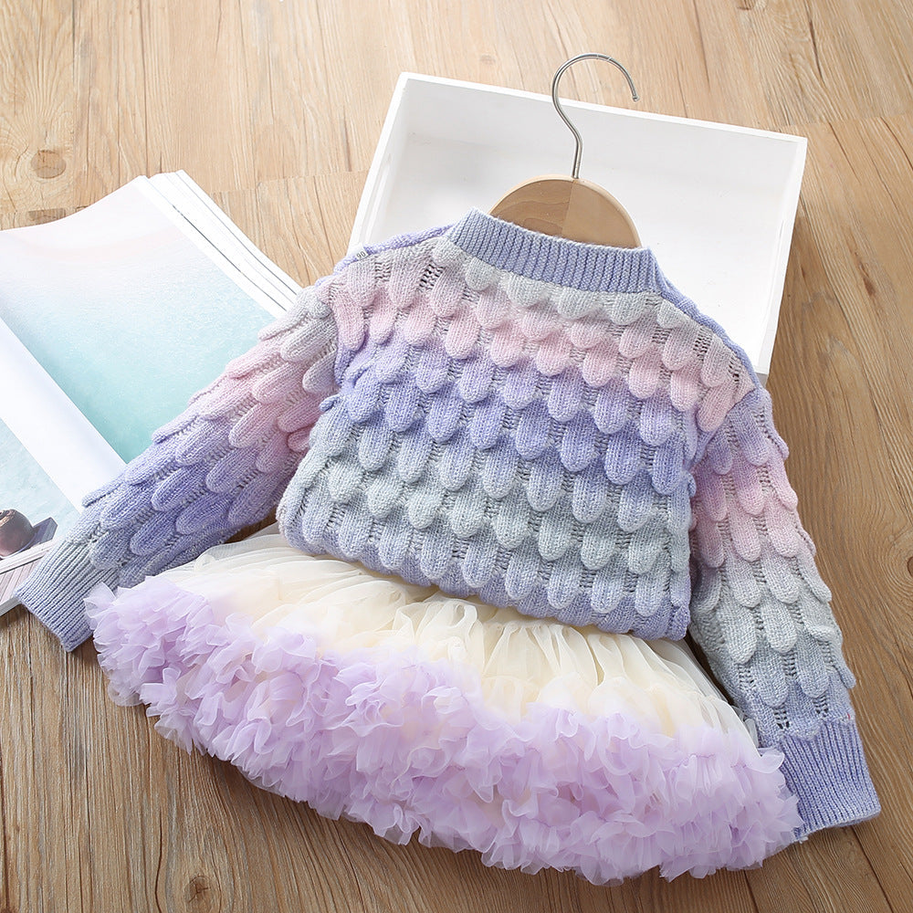 Tutu skirt two-piece set