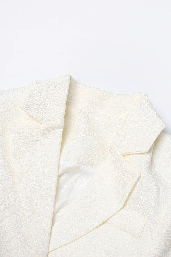 Jacket with Asymmetric Cuts