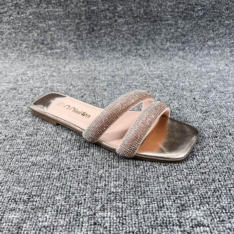 Sandals flat women girl ladies slippers shoes fashion summer