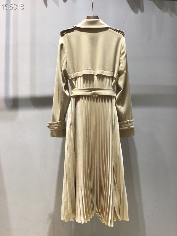 Out of stock Ruffled Design Trench Coat
