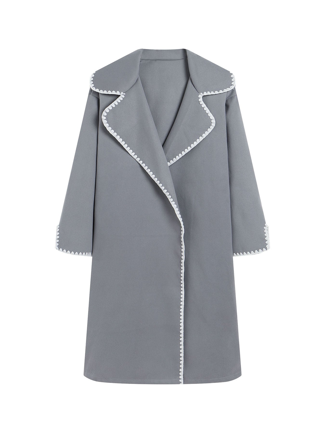 Double-sided woolen coat jacket