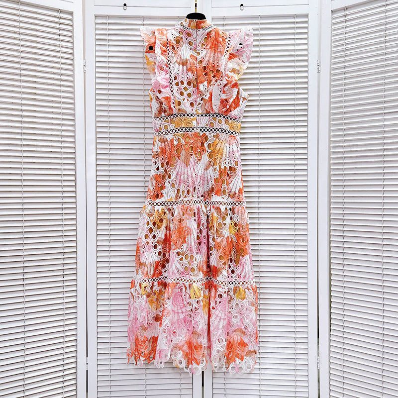 Flower cutout Fungus Fly Dress