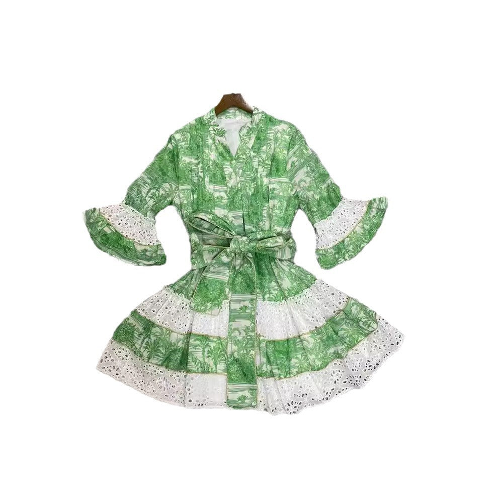 French Resort Spring Dress