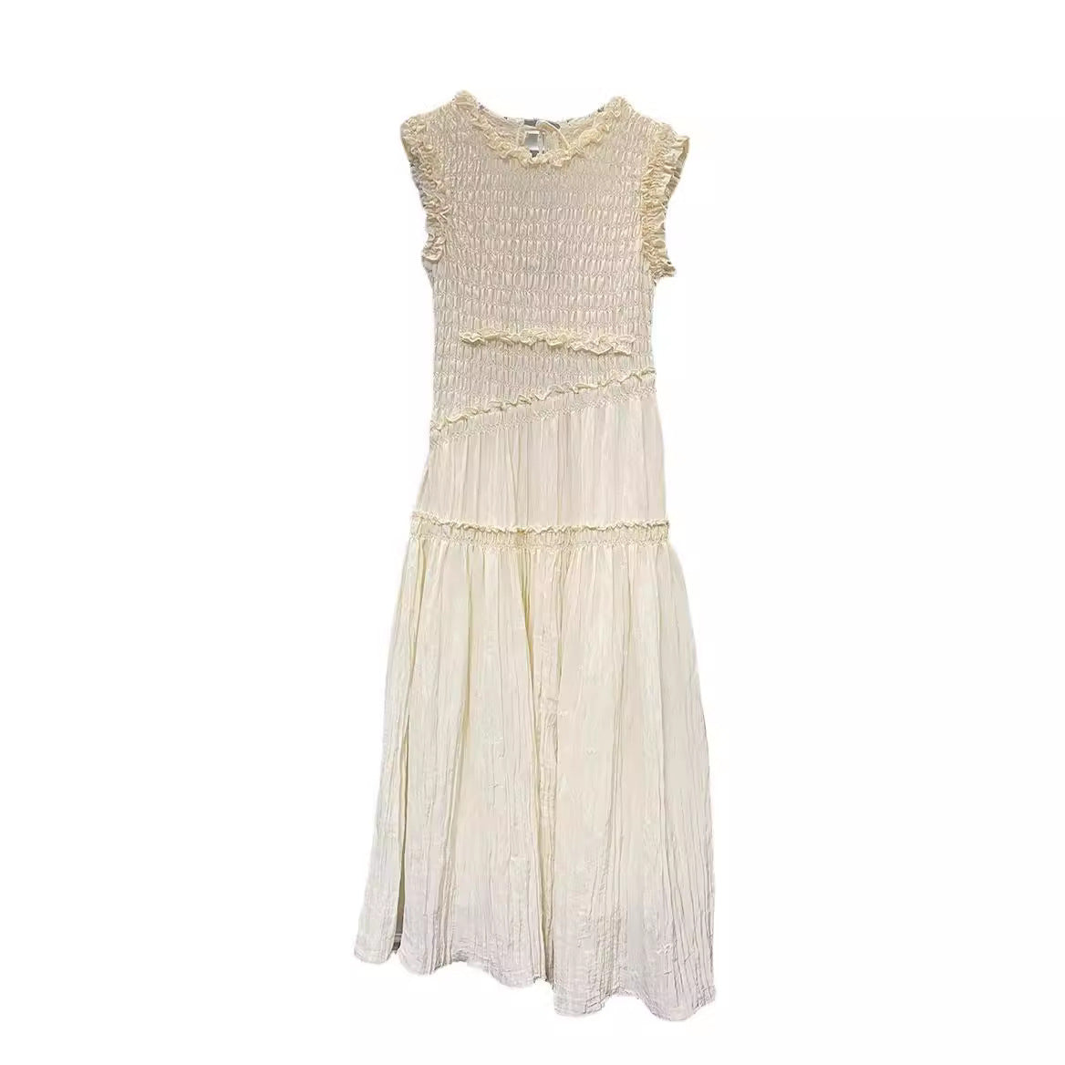 Sleeveless lace-up fairy dress