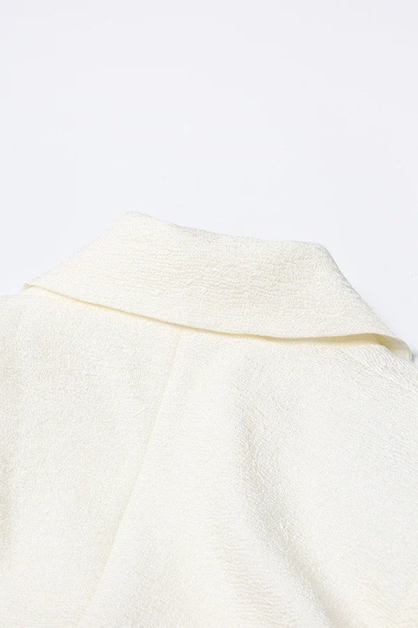 Jacket with Asymmetric Cuts