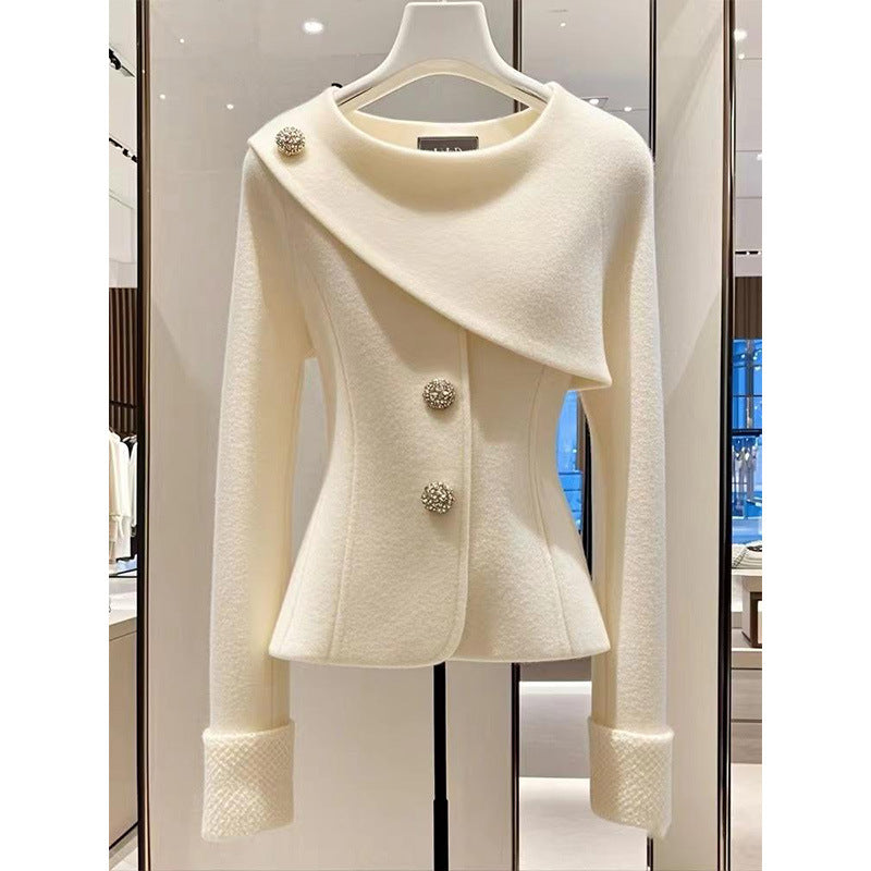 Polo Collar Blazer