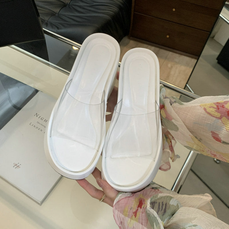 Open toe casual beach shoes