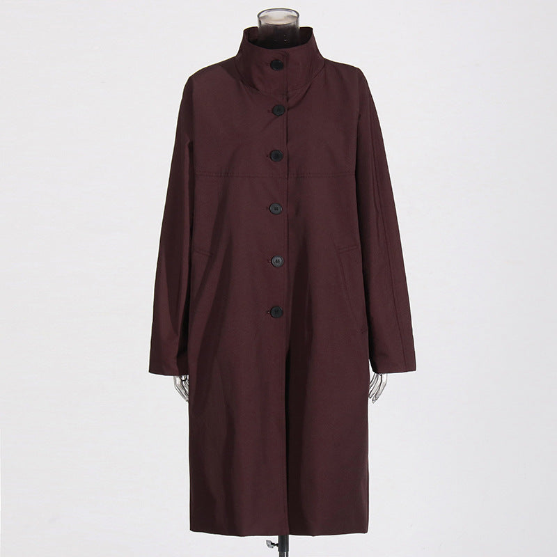 Stand-up collar jacket
