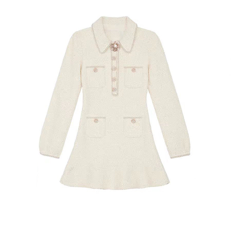 French style knitted dress