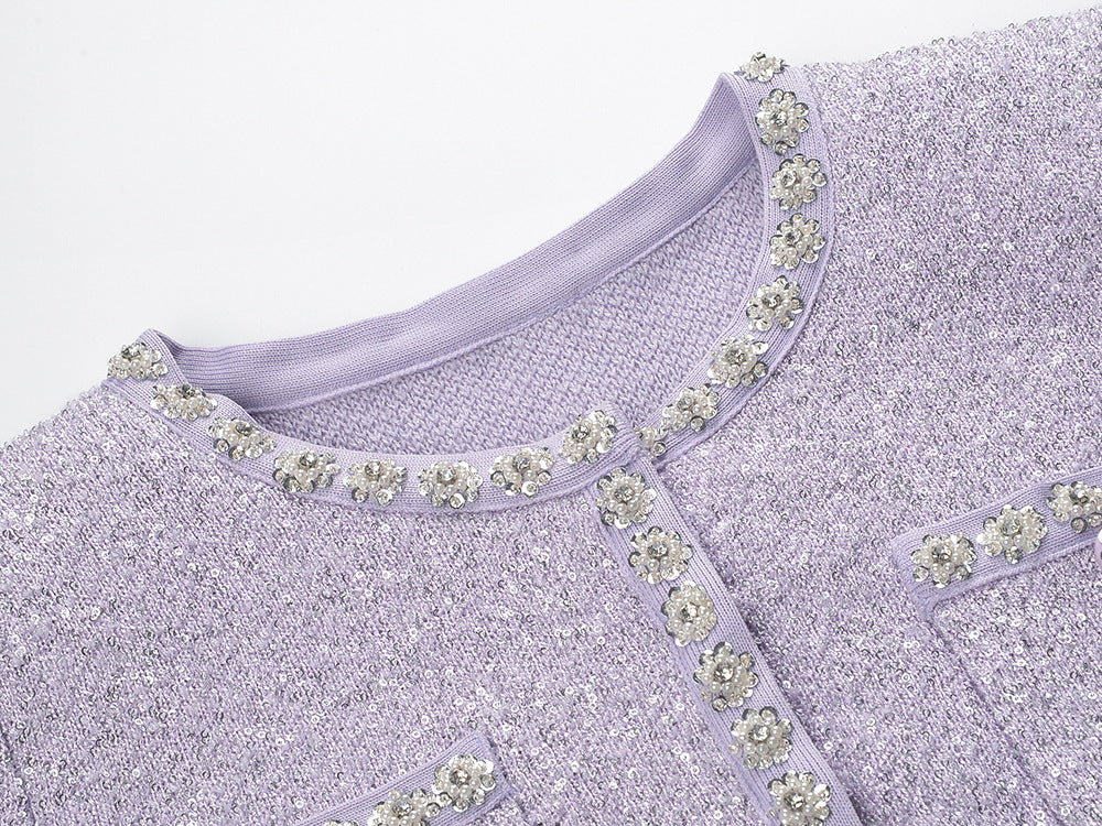 Long Sleeves Pleated Skirts