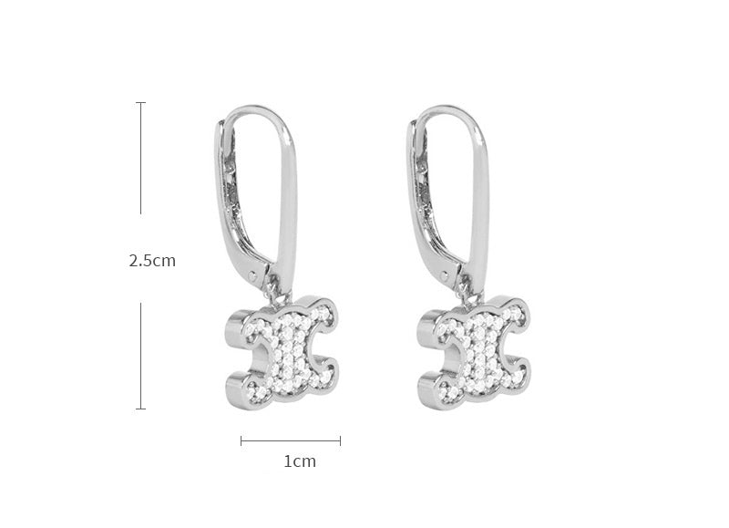 CELINE triumphal Arch Earrings