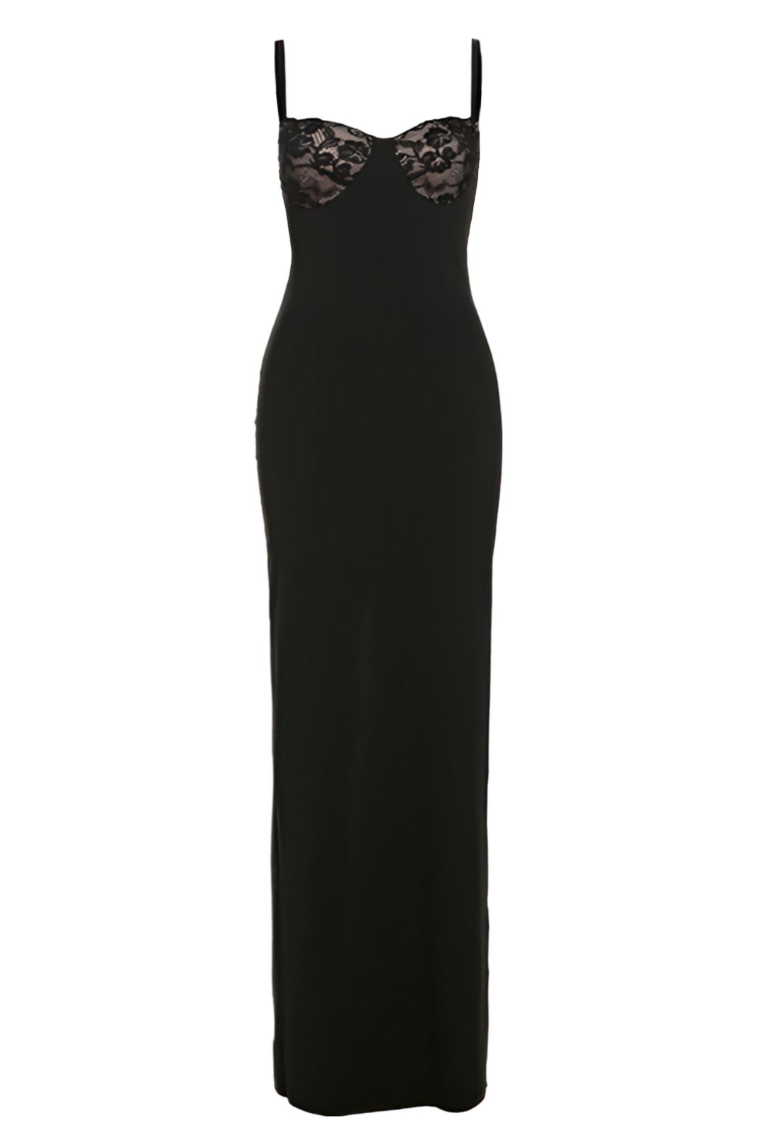 MUSE Lace Maxi Dress - Black