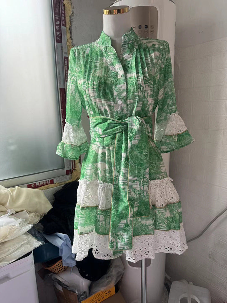 French Resort Spring Dress