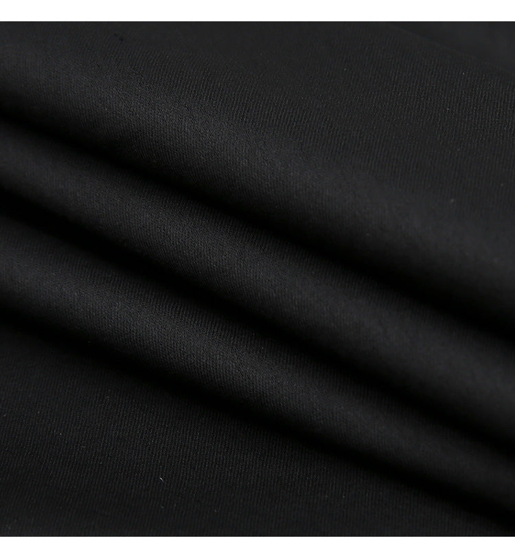 Fitted mid-length hip-wrapping dress