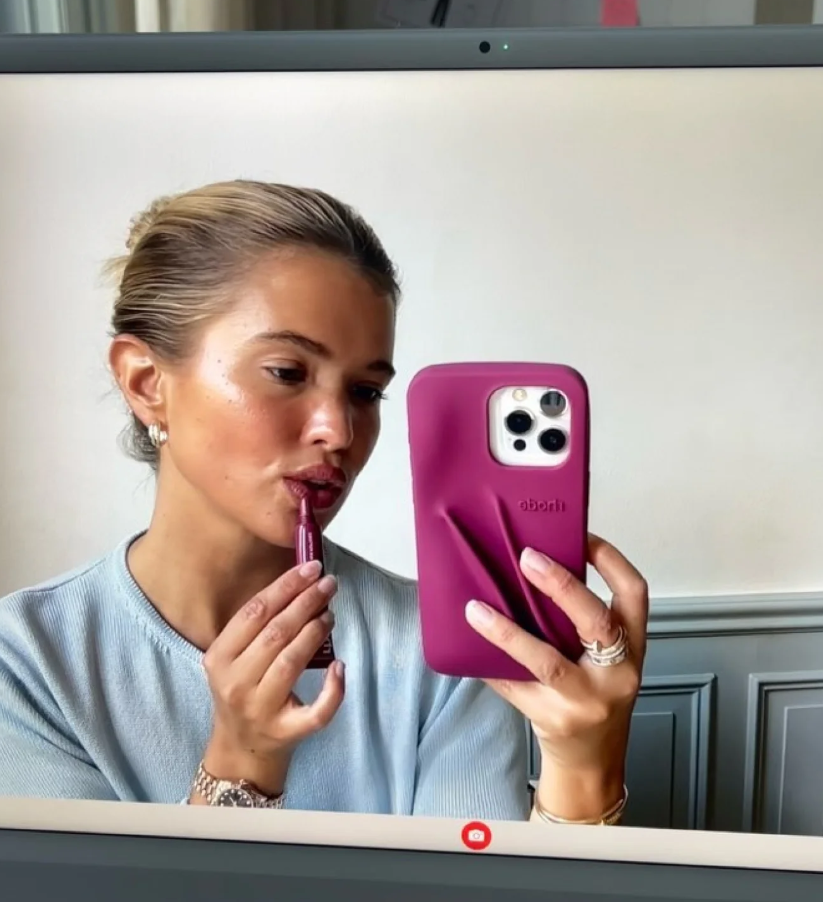 Rho DUO GIFT SET IPHONE 11 /12 CASE + LIPGLOSS – Toast, Ribbon, Raspberry Jelly & Espresso