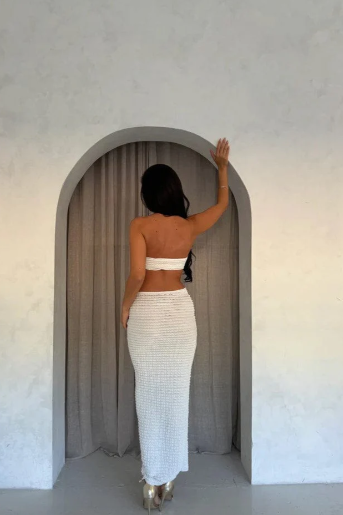 Isla - Luxe 2-Piece Maxi Dress